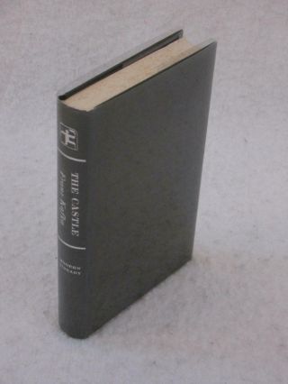 Franz Kafka The Castle Definitive Edition Modern Library 1969