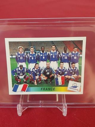France Team 1998 World Cup Panini Sticker