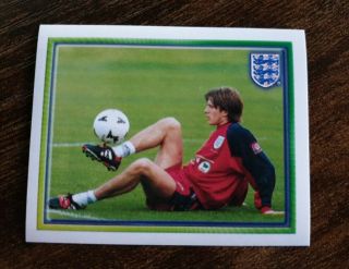 1998 Merlin England World Cup 98 David Beckham England Rookie Sticker 88