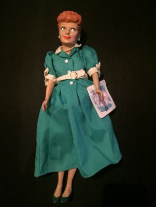 I Love Lucy Doll Cbs Heritage Vinyl 1988 Hang Tag 14.  5in Lucille Ball Vtg