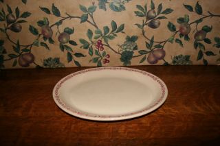 Vintage Mayer China Arrowhead Mayanware - Large Oval Platter - 13 - 1/2 Inch