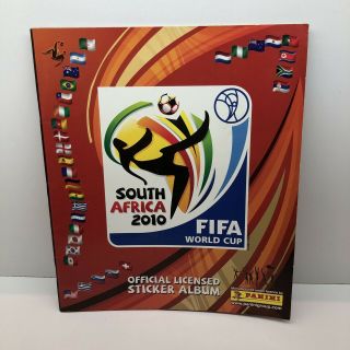 Panini World Cup 2010 South Africa Official Licensed Sticker Album