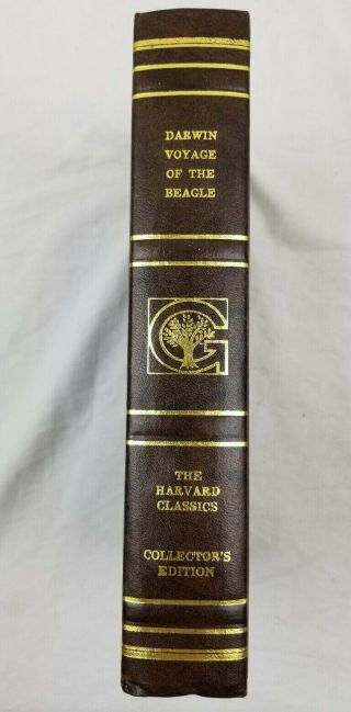 Harvard Classics Registered Groiler Collectors Ed - Darwin Voyage Of The Beagle