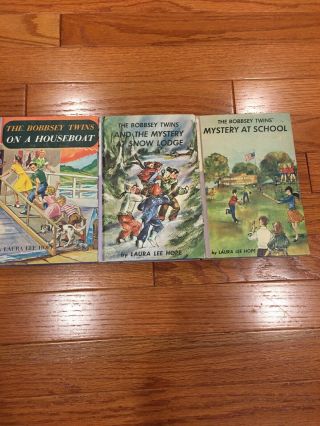 3 The Bobbsey Twins - 6 (1955),  5 (1960) - And 4 (1962) Laura Lee Hope