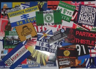 Pack Of 25,  50 Or 100 Random Football/soccer/ultras/hooligan Stickers.