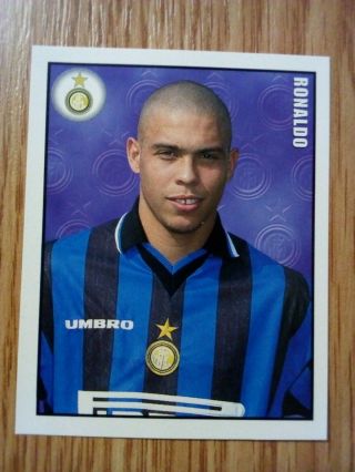 Ronaldo (inter) Sticker № 160 " Merlin Calcio 1997 - 1998 "