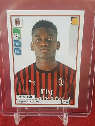 Rafael Leao Ac Milan Calciatori 2019/20 Panini Rookie Sticker