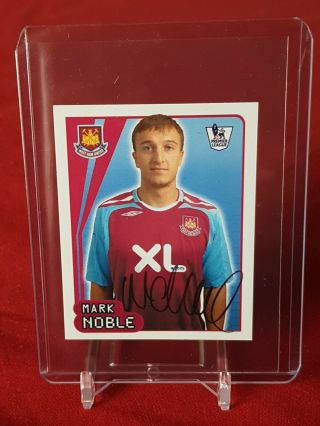 Mark Noble West Ham Merlin Premier League 2007/08 Rookie (2nd Season) Sticker