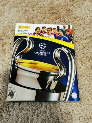 Empty 2014 - 2015 Panini Uefa Champions League Football Sticker Album / Book