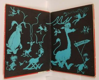 If I Ran the Zoo Dr.  Seuss 1950 Early Printing 3