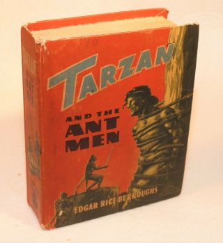 Vg Big Better Little Book Tarzan And The Ant Men Whitman Comic Midget
