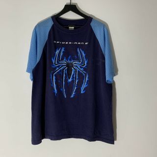 Spiderman 2 T Shirt Mens Xl 2003 Blue Vintage Movie Promo