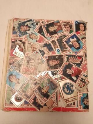 PANINI FOOTBALL 78 STICKER ALBUM (only 6x missing) 99 complete 2