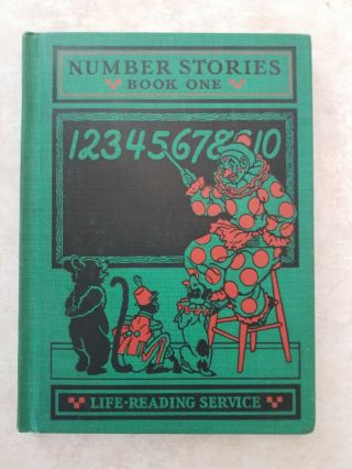 Vintage Number Stories Book 1,  Life Reading Service,  1936,  Scott,  Foresman & Co