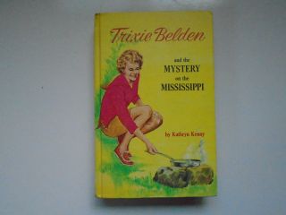 Trixie Belden 15 Mystery On The Mississippi,  Whitman Picture Cover,  1960s
