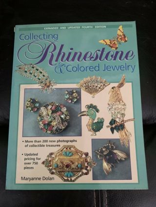 Collecting Rhinestone & Colored Jewelry Large Paperback Book