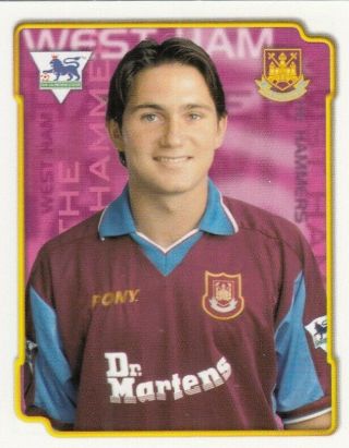 Merlin Premier League 1999 - Frank Lampard - No.  506 Rookie Sticker