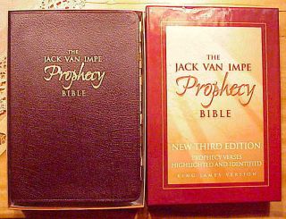 The Jack Van Impe Prophecy Bible 3rd Red Letter Edition King James Version 2