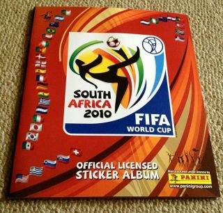 Panini Official Sticker Album - World Cup 2010 South Africa - Empty Album