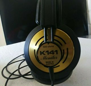 Vintage Akg K141 Monitor Headphones