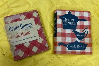 2 Better Homes And Gardens Cookbook 5 Ring Binder Vintage 1949 And 1962