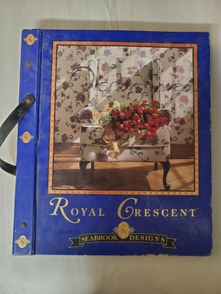 Vintage Royal Crescent Seabrook Design Cloth Wallpaper Sample Book 231 Pages