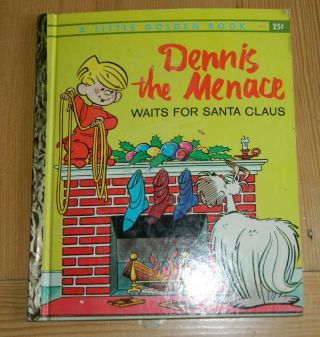 Dennis The Menace Waits For Santa Claus.  1961 A.  Warped & Musty Odor