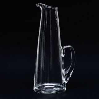 Vintage Mid - Century Modern Holmegaard Martini Pitcher Scandinavian Art Glass