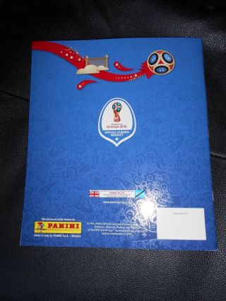 Panini FIFA World Cup Russia 2018 Official Licensed Sticker Album,  6 stickers 2