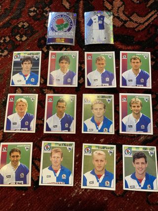 Blackburn Rovers 90s Merlin Premier League Stickers
