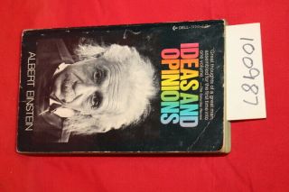 Einstein,  Albert Ideas And Opinions