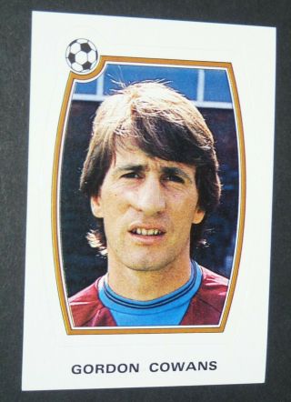 N°131 Gordon Cowans Bari Aston Villa Football Calcio 1985 - 1986 Panini