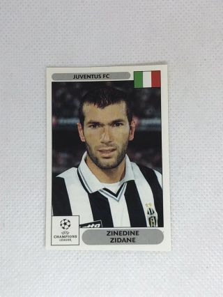 Zinedine Zidane Panini Champions Of Europe 2005 Juventus Sticker 186