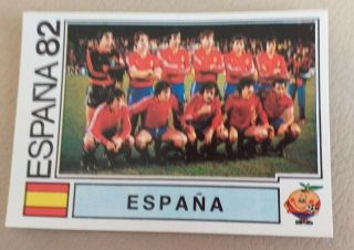 Panini World Cup Espana 82 Football Stickers - Spainish Team 293