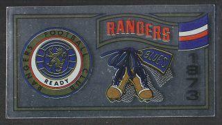 Panini - Football 83 - 463 Rangers Foil Badge