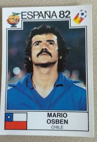Panini World Cup Espana 82 Football Sticker - Chile - Mario Osben 148