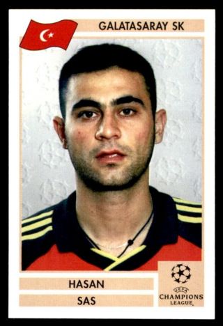 Panini Champions League 2000/2001 (finale) - Hasan Sas Galatasaray No.  84