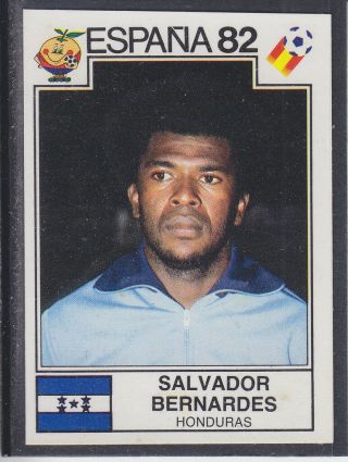 Panini - Espana 82 World Cup - 357 Salvador Bernandes - Honduras