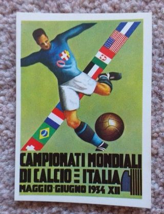 Panini World Cup Argentina 1978 Album Sticker - Italia 1934