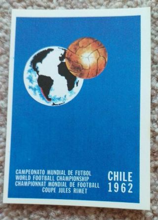 Panini World Cup Argentina 1978 Album Sticker - Chile 1962