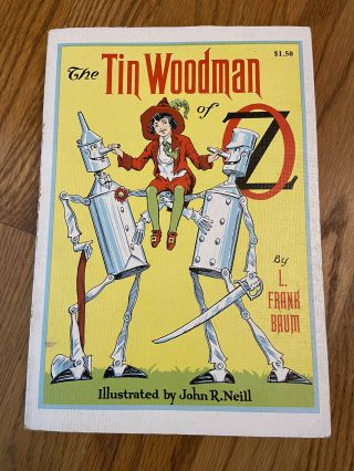Vintage - The Tin Woodman Of Oz By L.  Frank Baum - 1918 S