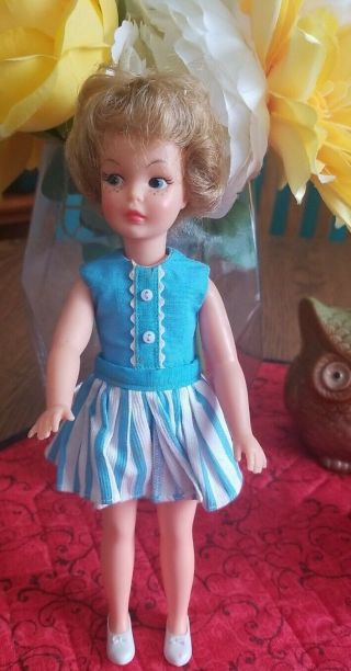 Vintage Ideal Tammy Pepper Doll With Outfit And Shoes
