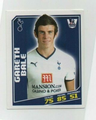 Topps Premier League 2009 Football Sticker No 402 Gareth Bale Tottenham Hotspur