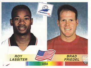 Panini - Fifa World Cup - France 98 - Roy Lassiter / B.  Friedel - U.  S.  A.  - 416