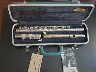 Selmer Bundy Student Flute,  Early 1970s Vintage,  With Case