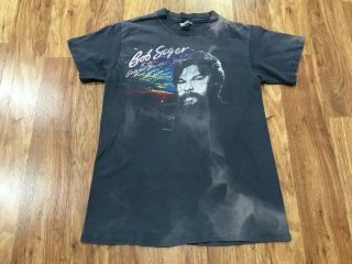 Xs - Vtg 1983 Bob Seger The Distance 80s Single Stitch Faded T - Shirt Usa