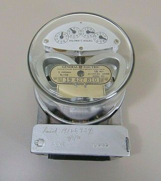 Vintage General Electric,  Type I - 30 - A,  Model Aa - 1 Single Phase Electric Meter