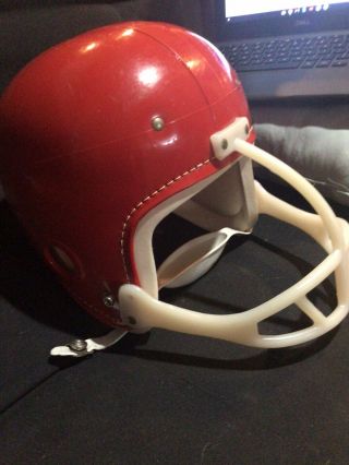 Vintage Kansas City Chiefs Red Youth Adult Plastic Football Helmet