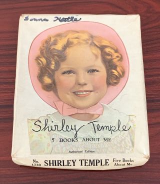 Shirley Temple " 5 Books About Me " 1936 Authorized Edition