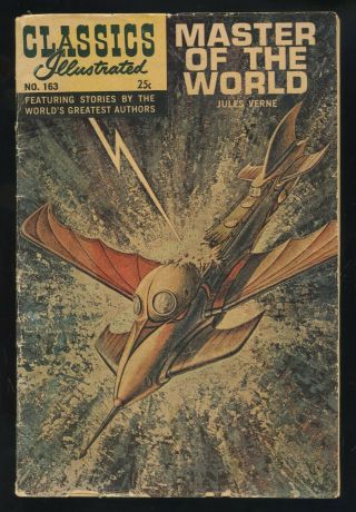 Classics Illustrated No.  163: Master Of The World